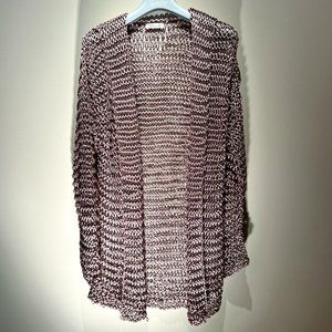 Izabel Lam Crochet Chainmail Shimmering Coat, S, V Good Condition-White Lotus S3
